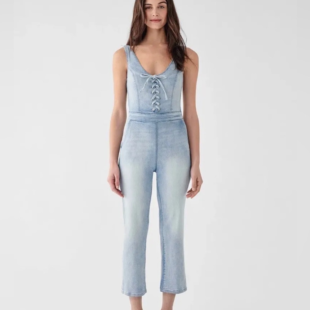 DL1961 Harriet Denim Jumpsuit in Dallas Size XS